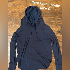 Dark blue hoodie